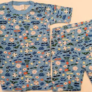 Hanna Andersson pajamas, 100% organic cotton. Floral print, size 12.